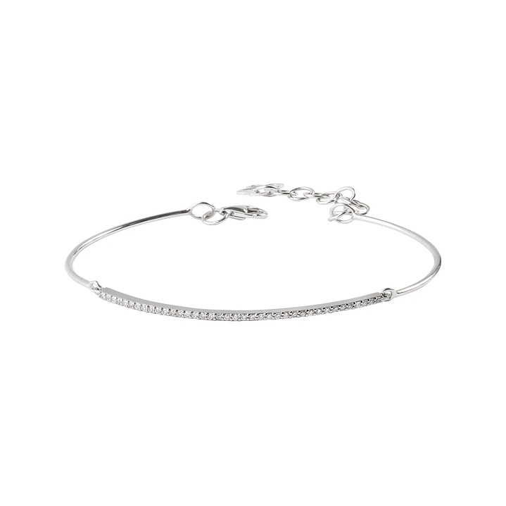 Pulsera Oro Blanco 18kt Diamantes 22 Pts SI/H 2