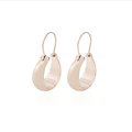 Aros Oro Miel de 18kt Bote Pequeño 10 mm