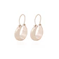Aros Oro Miel de 18kt Bote Pequeño 10 mm - Miniatura 1
