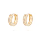 Aros de Oro de 18kt Argolla Linea Circón - Miniatura 1