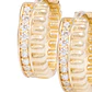 Aros de Oro de 18kt Argolla Linea Circón - Miniatura 2