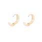Aros de Oro de 18kt Argolla Linea Circón - Miniatura 3