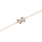 Pulsera Plata Esterlina 925 Mariposa Revestida en Oro 18kt - Miniatura 2