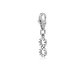 Colgante de Plata Esterlina 925 Infinito Circon - Miniatura 3