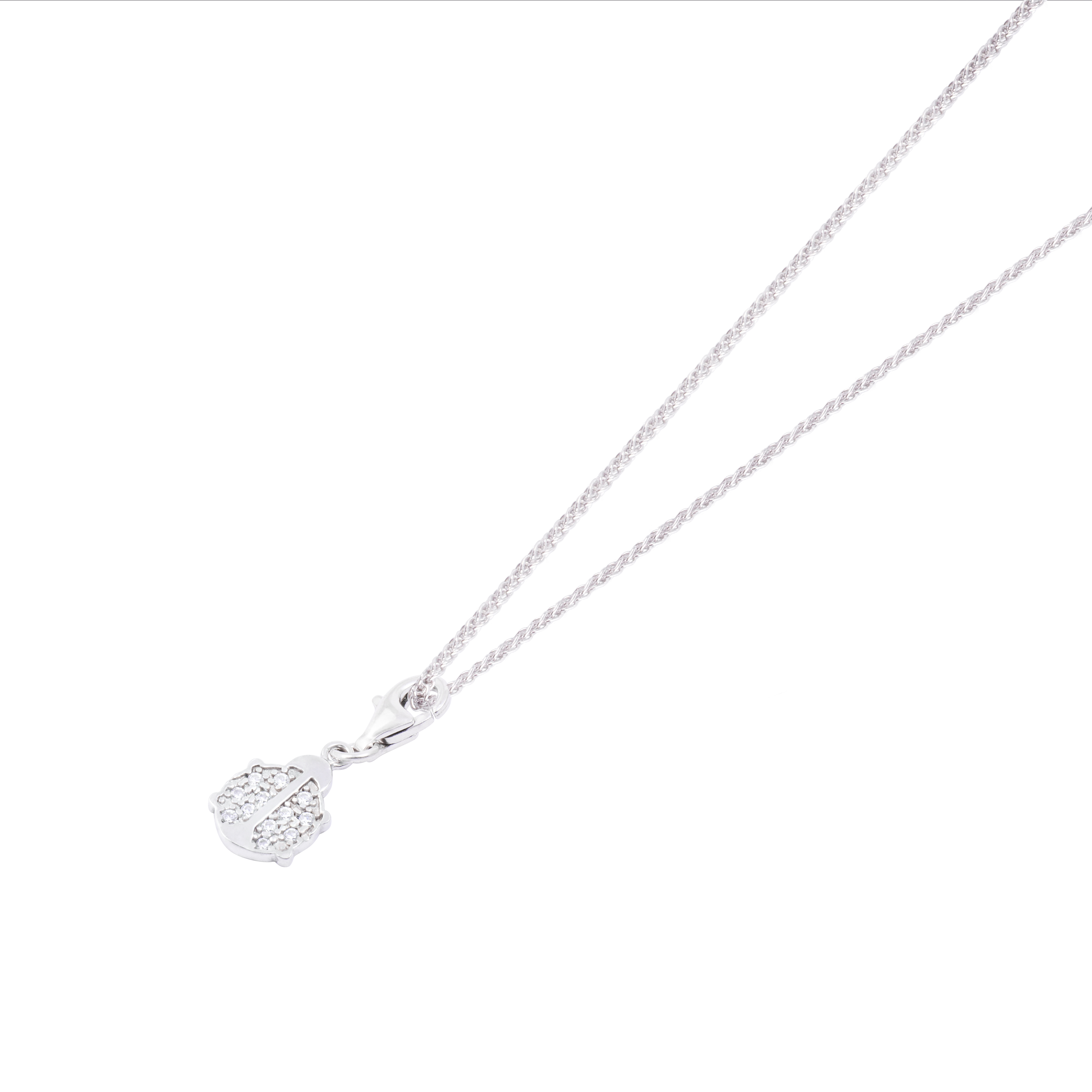 Colgante de Plata Esterlina 925 Chinita Circonita 3
