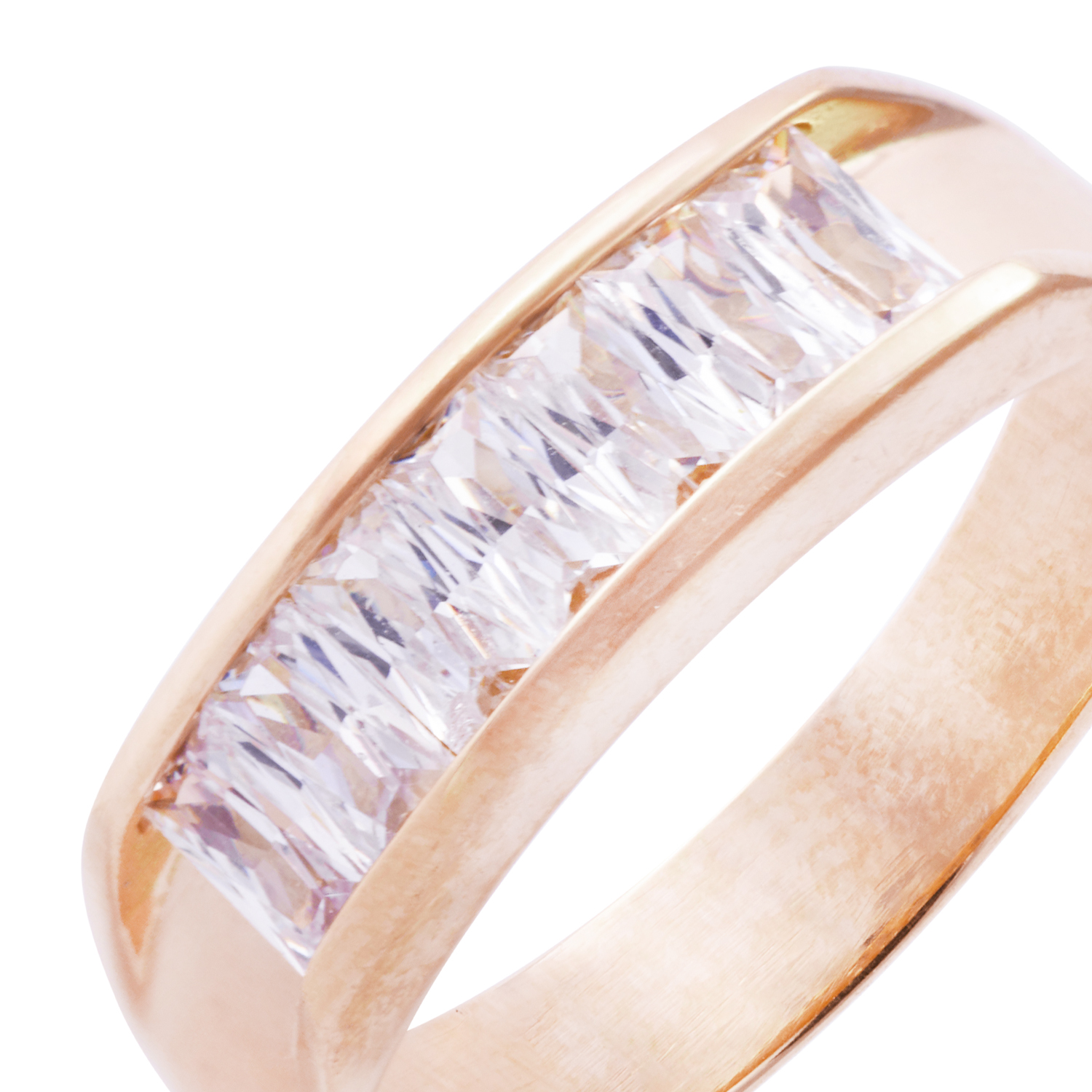 Anillo Oro Miel 18kt Destello 2
