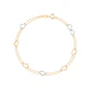 Pulsera de Oro 18kt Corazion Duo - Miniatura 1