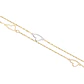 Pulsera de Oro 18kt Corazion Duo - Miniatura 3