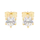 Aros de Oro 18kt Circon con 6 Grifas - Miniatura 2