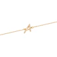 Pulsera Oro Amarillo 18kt Letra A 6 Pts - Miniatura 2