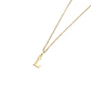 Colgante Inicial L Selecta Oro Miel 18kt - Miniatura 3