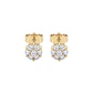 Aros Oro Amarillo 18kt Diamantes 33 Pts - Miniatura 2