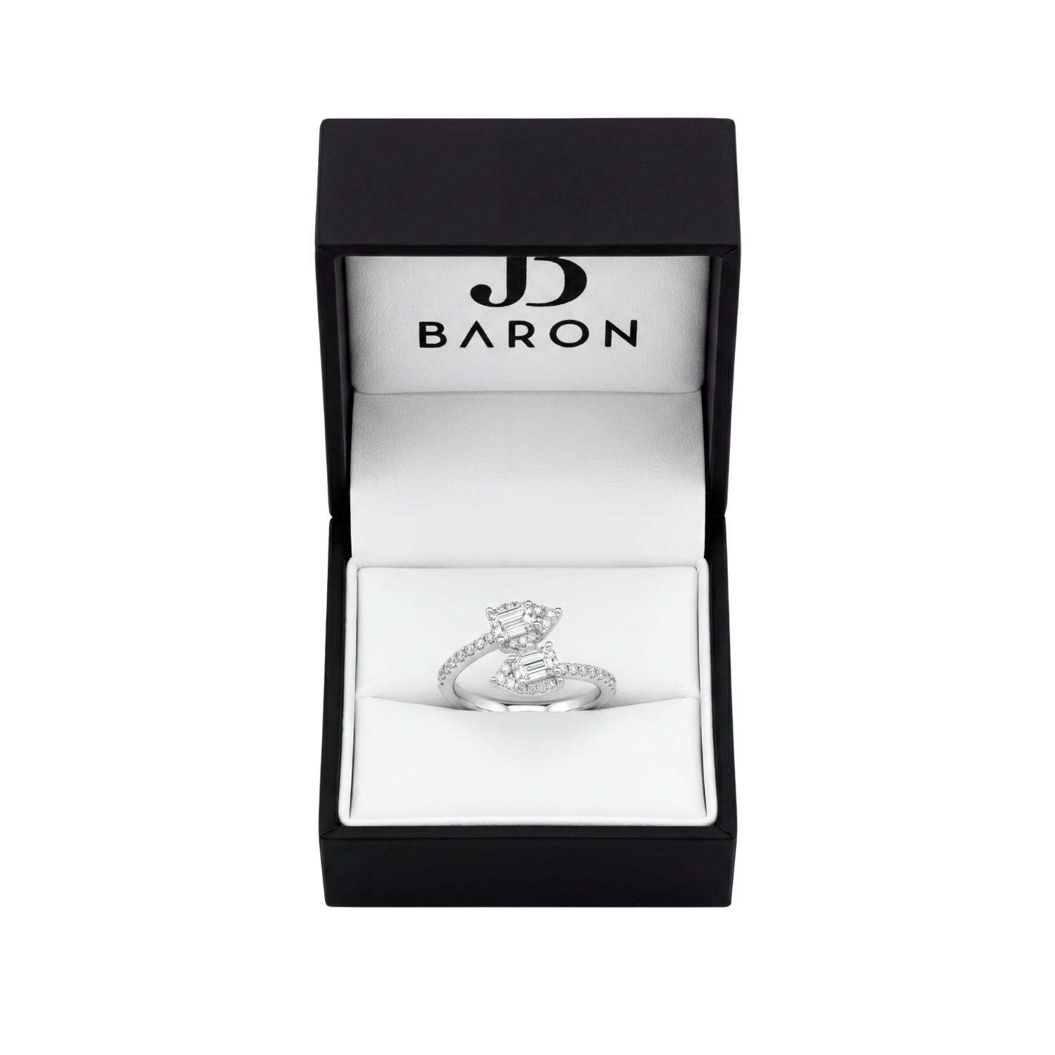 Anillo Oro Blanco 18kt Diamantes 52 Pts 3
