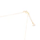 Collar Revestido de Oro 18kt Corazón Círculos y Circonita - Miniatura 3