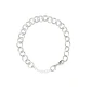 Pulsera de Plata Esterlina 925 Argollas Entrelazadas - Miniatura 1