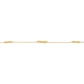 Pulsera Oro Amarillo 18kt Modelo Triple Infinito 8942 - Miniatura 3