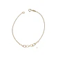 Pulsera de Oro 18kt Infinito Eslabon 4006 - Miniatura 2