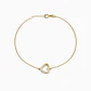 Pulsera Oro Amarillo 18kt Corazón 1/2 circonita - Miniatura 1