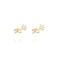 Aros Oro Amarillo 18kt Circonita Seis Grifas - Miniatura 3