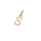 Colgante Inicial S Armonía Oro Miel 18kt - Miniatura 1