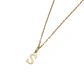 Colgante Inicial S Armonía Oro Miel 18kt - Miniatura 3
