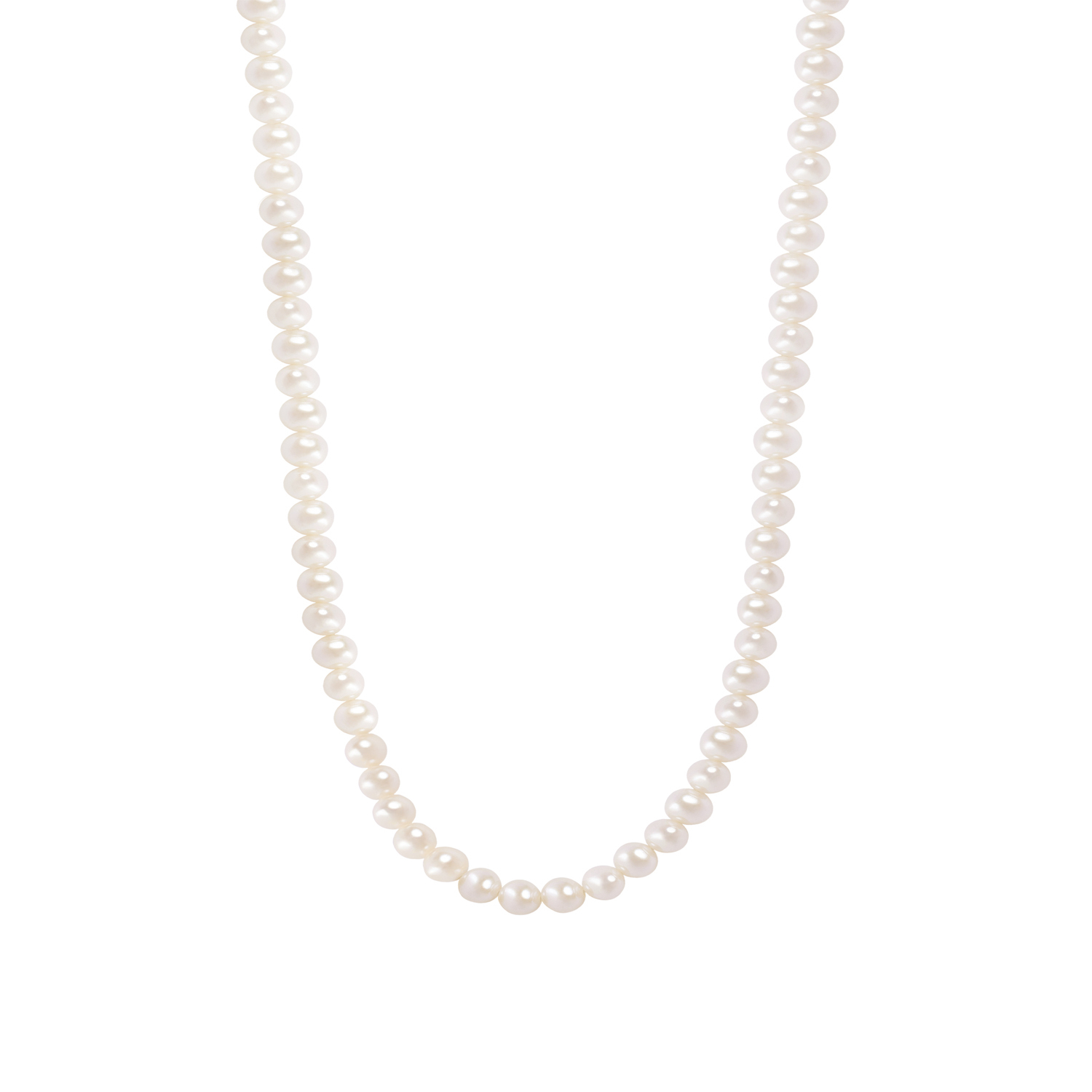Collar de Oro 18kt Perla Cultivada 4.0mm 3