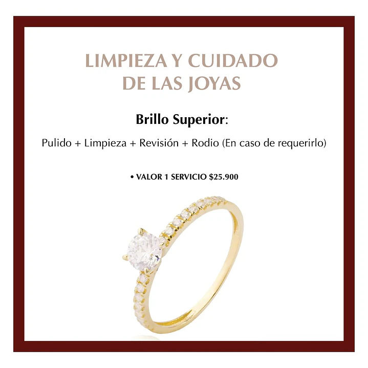 Servicio Brillo Superior – Pieza Individual 2