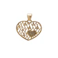 Colgante de Oro 18kt Modelo Corazon Circones filigrana - Miniatura 2