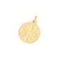 Colgante de Oro 18kt Escapulario Sanbenito Monje 20mm - Miniatura 2