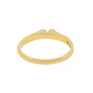 Anillo Compromiso Oro Amarillo 18kt  Milán 1x12ptos Diamante - Miniatura 4