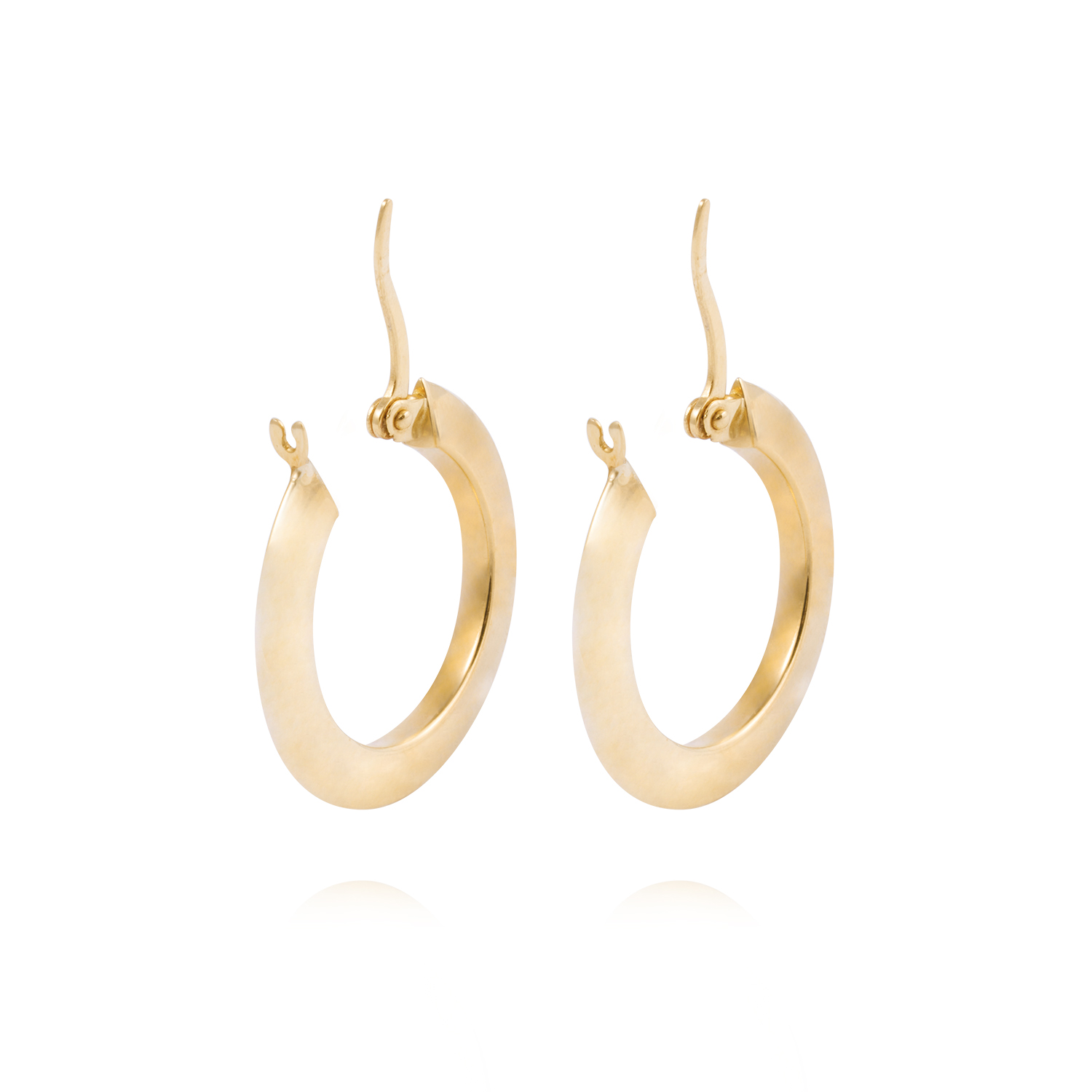 Aros de Oro 18kt Argollas 21 3