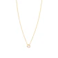 Collar de Oro Amarillo 18kt Punto de Luz Diamante 6 Pts Totales - Miniatura 3