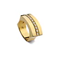 Anillo Oro Amarillo 18kt Modelo Curv 9 Diamantes 2pts - Miniatura 2