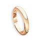 Argolla Matrimonio de Oro Miel 18kt Inglés Padua 3,0mm - Miniatura 3