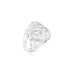 Anillo Oro Blanco 18kt Perla Nácar - Miniatura 3