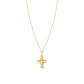 Collar de Oro 18kt Cruz Labrada - Miniatura 2