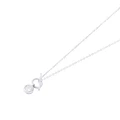 Collar de Plata Esterlina 925 Circulo Circón