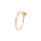 Anillo Compromiso de Oro 18Kt Solitario Circón Clasico - Miniatura 3