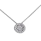 Collar Oro Blanco 18kt Diamantes 18 Pts Total SI/H - Miniatura 1