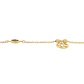 Pulsera de Oro 18kt Flor de Topacio - Miniatura 2