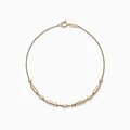 Pulsera Oro Amarillo 18kt Formas Geométricas