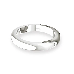 Argolla Matrimonio de Platino Inglés Padua 3,0mm