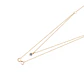 Collar de Oro 18kt Infinito Ojo Turco - Miniatura 1