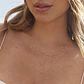 Collar de Oro 18kt Infinito Ojo Turco - Miniatura 4
