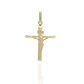 Colgante de Oro 18kt Cruz Cristo - Miniatura 1