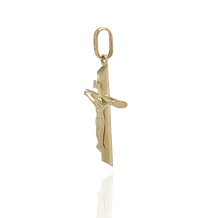 Colgante de Oro 18kt Cruz Cristo