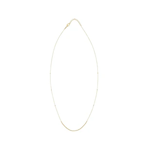 Collar Oro Amarillo 18kt Cadena de Esferas