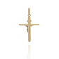 Colgante de Oro 18kt Cruz Cristo - Miniatura 3