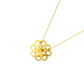 Collar Oro Amarillo 18kt Flor- Perla Central 5MM - Miniatura 3