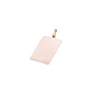 Colgante Oro Miel 18kt Placa Lisa - Miniatura 2